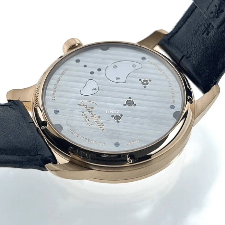 Glashütte Original,PanoMatic 42mm,42mm,Rose Gold,Silver,Grey,Handwound,In-house Caliber,Sapphire,Crystal Glass,1,1-66-05-25-25-05
