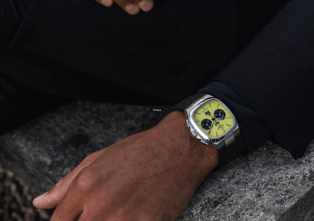 Glashütte Original,Seventies 40x40mm,40x40mm,Stainless Steel,Yellow,Automatic,Chronograph,Power Reserve Indicator,Flyback,Big Date,70hours,In-house Caliber,1,1-37-02-19-02-63