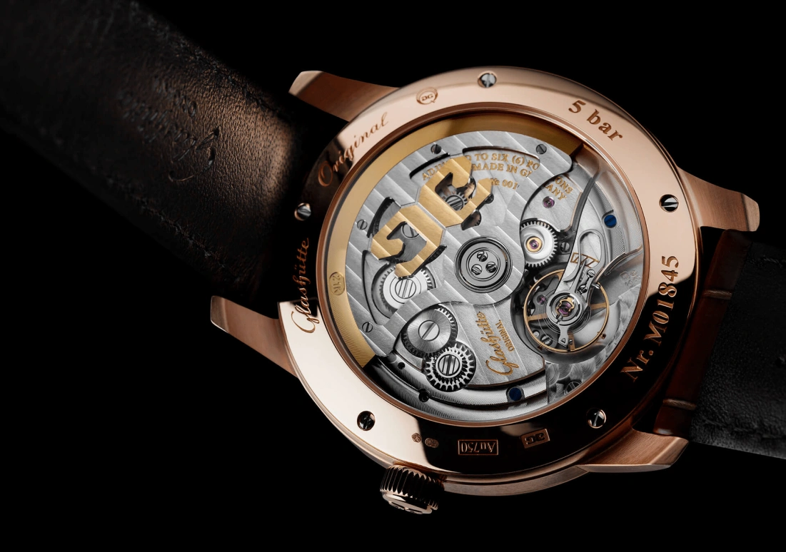 Glashütte Original,Senator 42mm,42mm,Red Gold,Red,White,Automatic,100hours,In-house Caliber,1,1-36-02-02-05-61