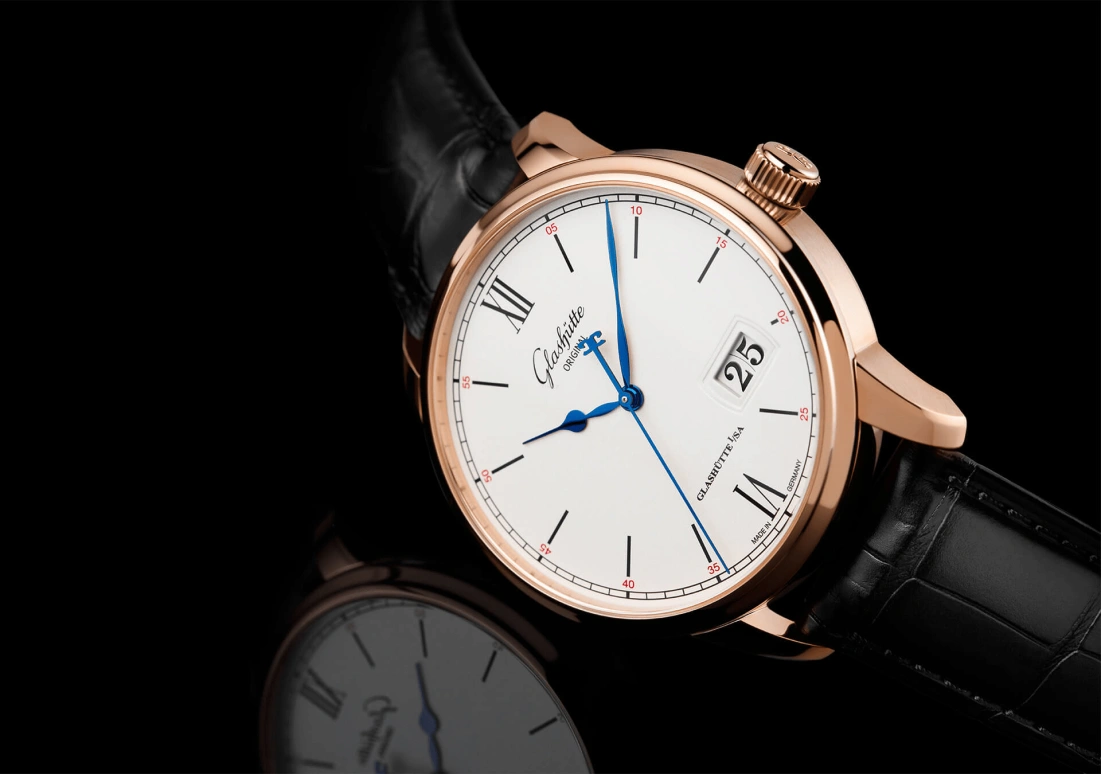 Glashütte Original,Senator 40mm,40mm,Red Gold,White,Automatic,100hours,In-house Caliber,1,1-36-03-02-05-61