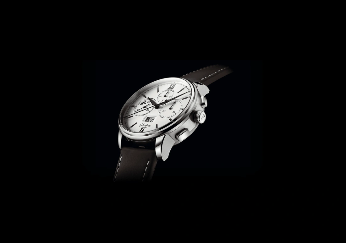 Glashütte Original,Senator 42mm,42mm,Stainless Steel,Luminous,White,Black,Automatic,70hours,In-house Caliber,1,1-37-01-05-02-71