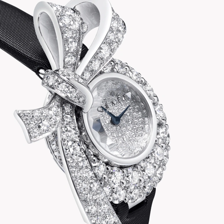 Graff,Tilda's Bow 22.50mm,22.50mm,White Gold,Silver White,Quartz,Round,GBW14WGDD