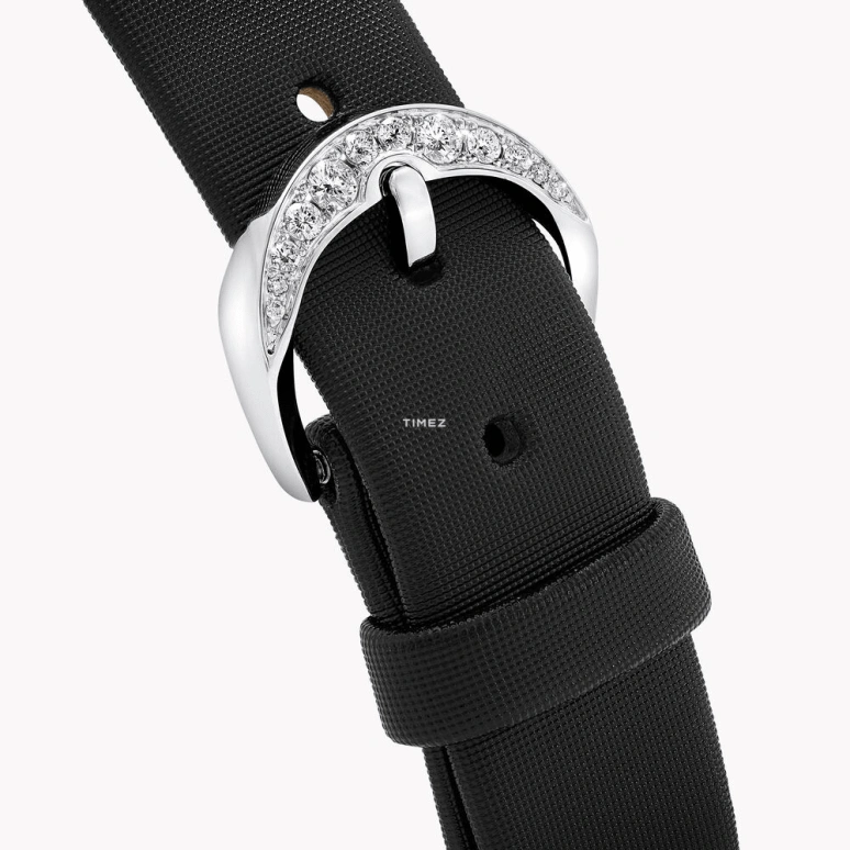 Graff,Spiral 23mm,23mm,White Gold,Silver,White,Quartz,Sapphire,Crystal Glass,Round,GSP23WGDD