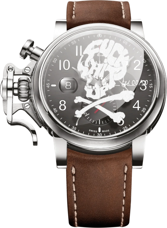 Graham,Chronofighter 47mm,47mm,Stainless Steel,Black,Automatic,Chronograph,Day,2CVDS,2CVDS.B29F
