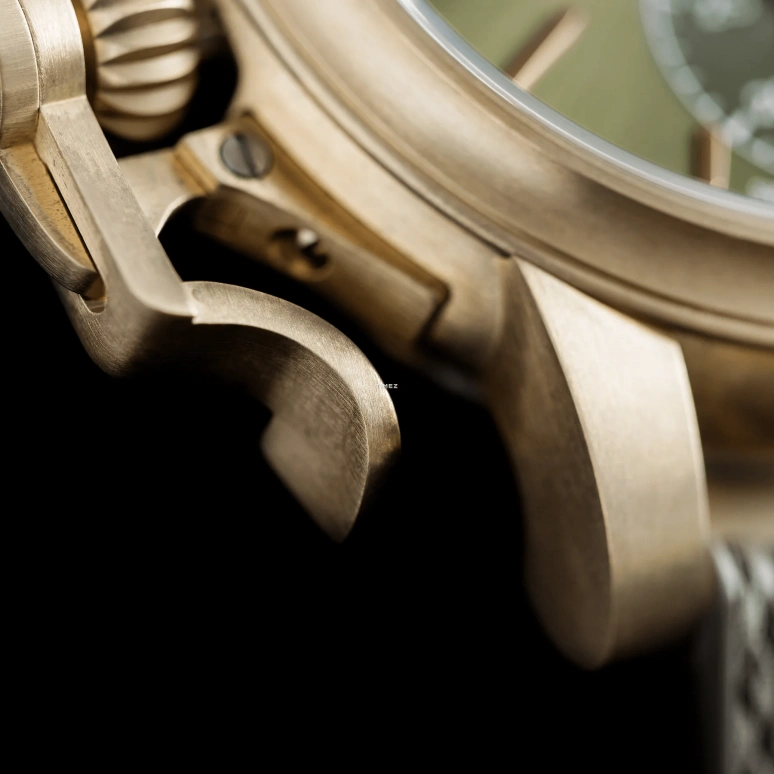 Graham,Chronofighter 44mm,44mm,Bronze,Green,Automatic,Chronograph,Date,Day,2CVAK,2CVAK.G02A