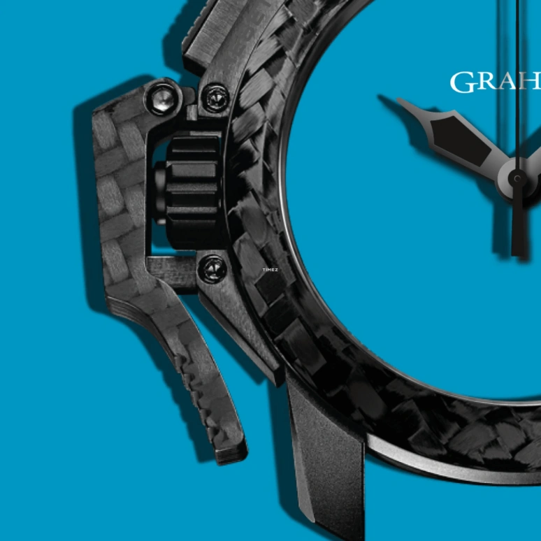 Graham,Chronofighter 47mm,47mm,Carbon,Black,Automatic,Chronograph,Day,2CCBK,2CCBK.B30A
