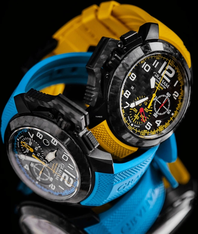 Graham,Chronofighter 47mm,47mm,Carbon,Black,Automatic,Chronograph,Day,2CCBK,2CCBK.B30A