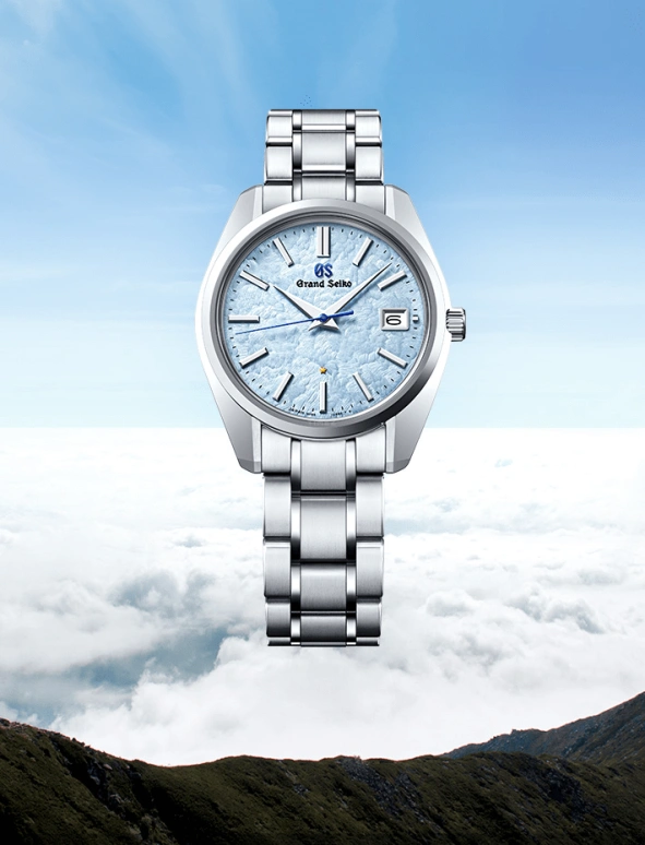 Grand Seiko,Heritage 40mm,40mm,Stainless Steel,Blue,In-house Caliber,Sapphire,Crystal Glass,SBGP017