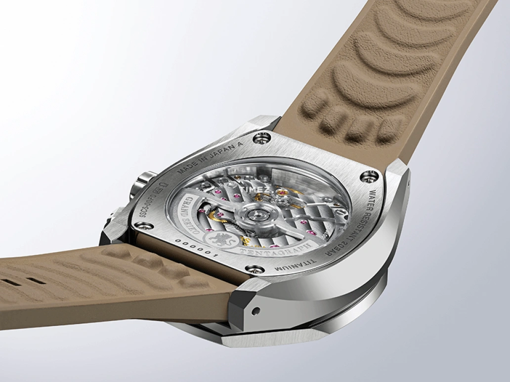 Grand Seiko,Sport 43mm,43mm,Titanium,Brown,Automatic,Chronograph,Day,Anti-magnetic,SLGC009G