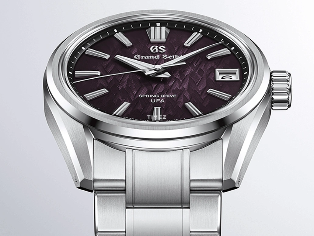 Grand Seiko,Evolution 9 37mm,37mm,Stainless Steel,Purple,Spring Drive,Day,Power Reserve Indicator,Anti-magnetic,SLGB005G