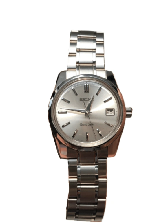 Grand Seiko,Grand Seiko 37.20mm,37.20mm,Stainless Steel,Silver,Quartz,Day,In-house Caliber,SBGV009