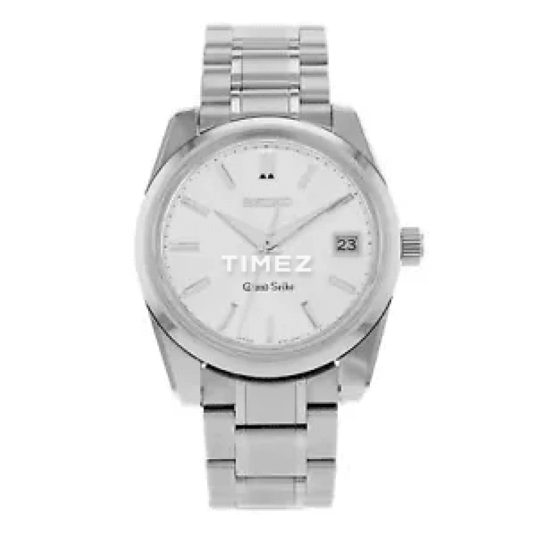 Grand Seiko,Grand Seiko 37.20mm,37.20mm,Stainless Steel,Silver,Quartz,Day,In-house Caliber,SBGV009