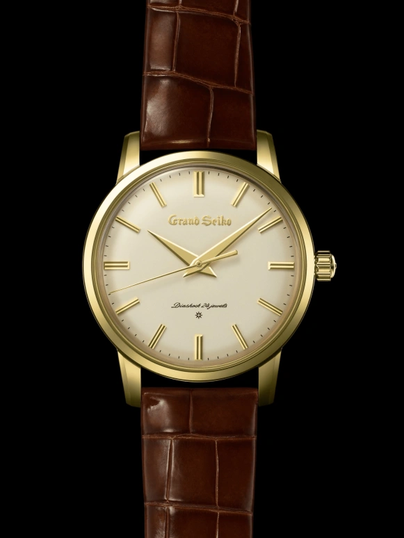 Grand Seiko,Elegance 38mm,38mm,Yellow Gold,Silver,Handwound,72hours,Sapphire,Crystal Glass,SBGW258J