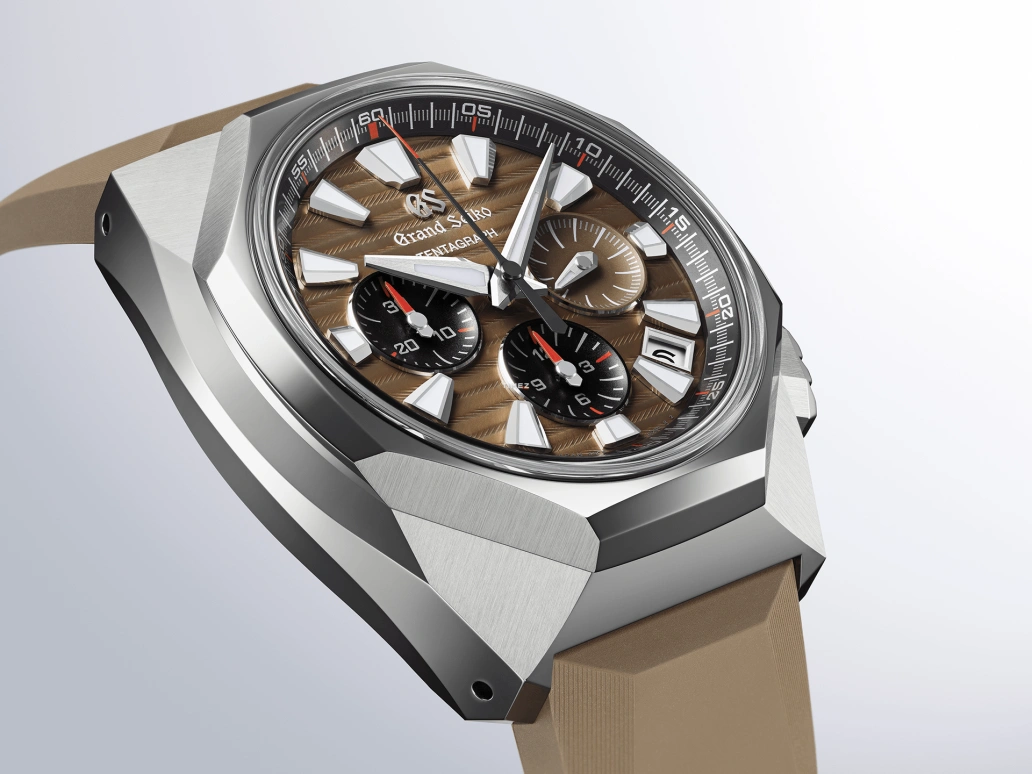 Grand Seiko,Sport 43mm,43mm,Titanium,Brown,Automatic,Chronograph,Day,Anti-magnetic,SLGC009G