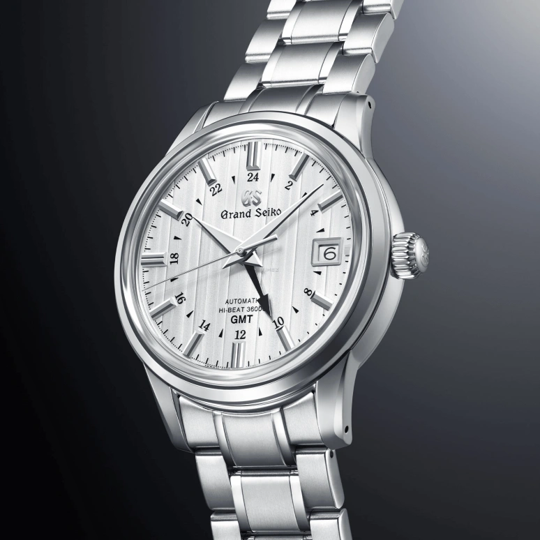 Grand Seiko,Elegance 39.50mm,39.50mm,Stainless Steel,White,Silver,Automatic,Day,Dule Time,SBGJ271G