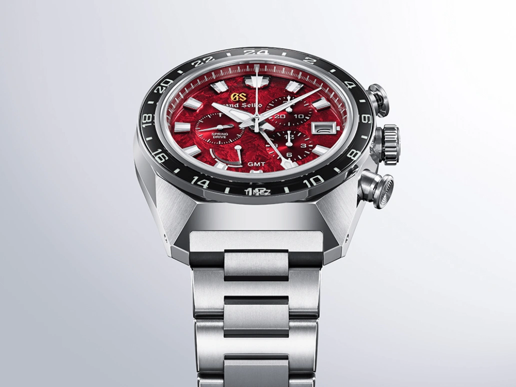Grand Seiko,Sport 44.50mm,44.50mm,Titanium,Red,Spring Drive,Chronograph,Day,Power Reserve Indicator,Dule Time,72hours,In-house Caliber,SBGC275G