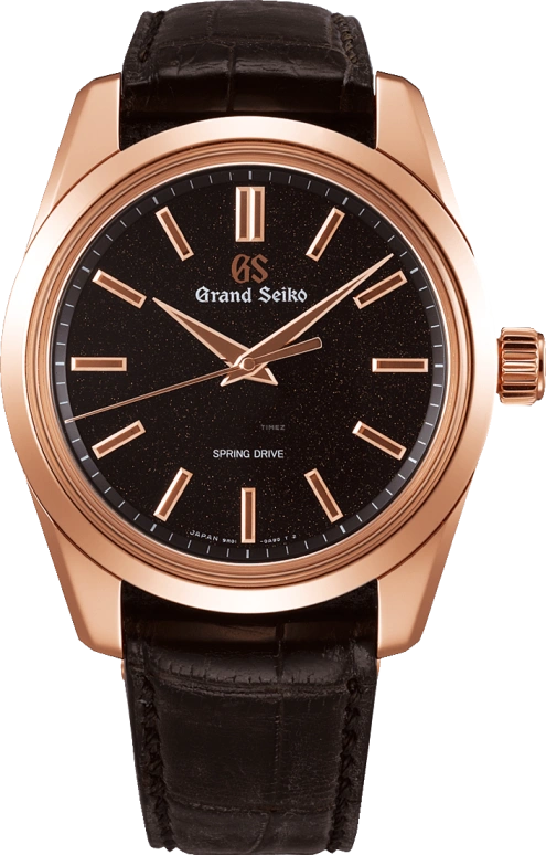 Grand Seiko,Spring Drive 43mm,43mm,Pink Gold,Black,Spring Drive,Power Reserve Indicator,192hours,SBGD202J