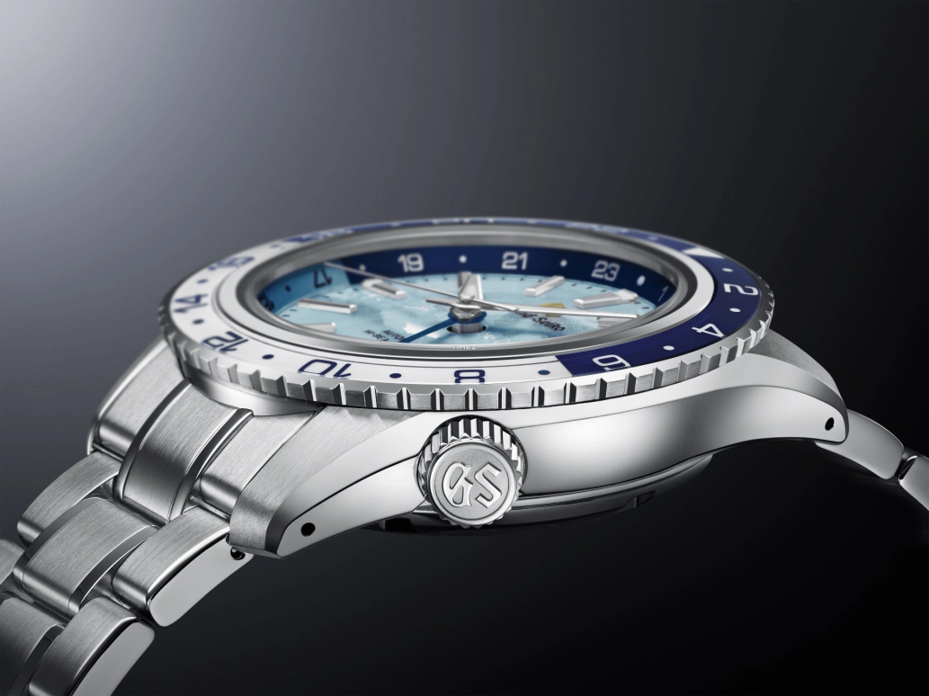 Grand Seiko,Sport 44.20mm,44.20mm,Stainless Steel,Blue,Automatic,Day,Dule Time,SBGJ275G
