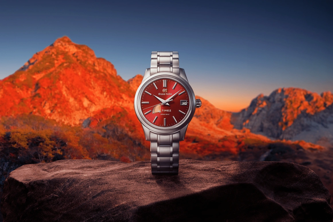 Grand Seiko,Elegance 40.20mm,40.20mm,Stainless Steel,Red,Spring Drive,Day,Power Reserve Indicator,SBGA499G