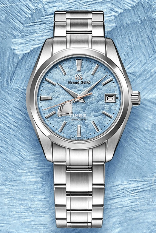 Grand Seiko,Heritage 41mm,41mm,Stainless Steel,Blue,Spring Drive,Day,Power Reserve Indicator,Anti-magnetic,SBGA435G