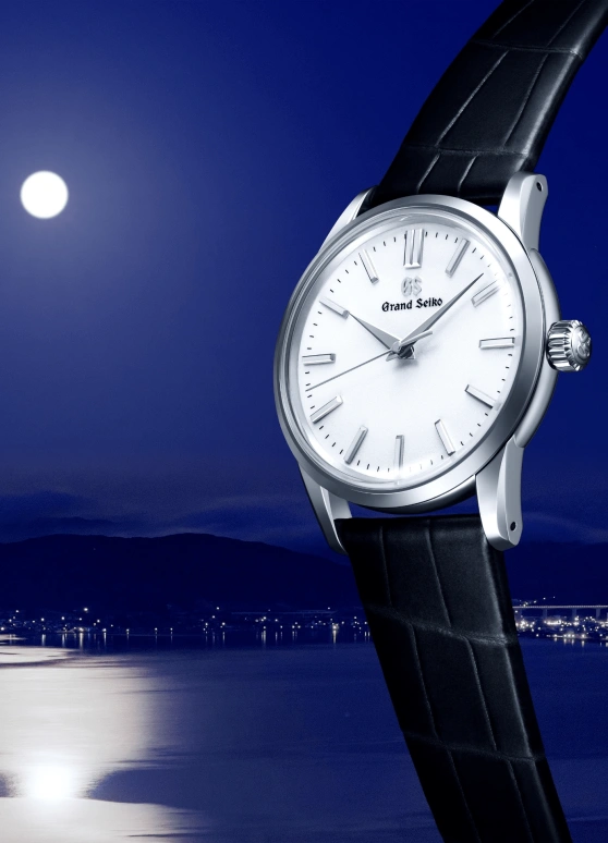Grand Seiko,Elegance 34mm,34mm,Stainless Steel,White,Quartz,In-house Caliber,Sapphire,Crystal Glass,SBGX347G