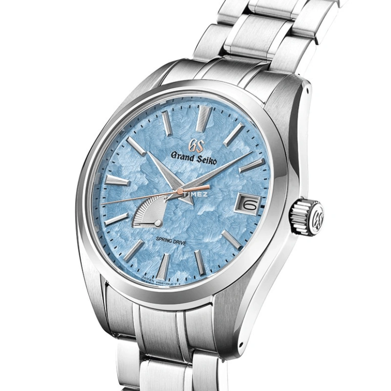Grand Seiko,Heritage 41mm,41mm,Stainless Steel,Blue,Spring Drive,Day,Power Reserve Indicator,Anti-magnetic,SBGA435G