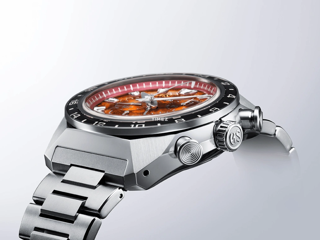 Grand Seiko,Sport 44.50mm,44.50mm,Titanium,Red,Spring Drive,Chronograph,Day,Power Reserve Indicator,Dule Time,72hours,In-house Caliber,SBGC275G
