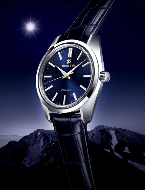 Grand Seiko,Heritage 40mm,40mm,Stainless Steel,Blue,In-house Caliber,Sapphire,Crystal Glass,SBGY009