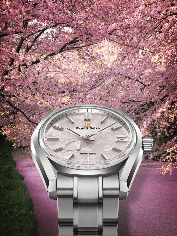 Grand Seiko,Heritage 40mm,40mm,Titanium Gold,Pink,Spring Drive,Day,Power Reserve Indicator,SBGA413G