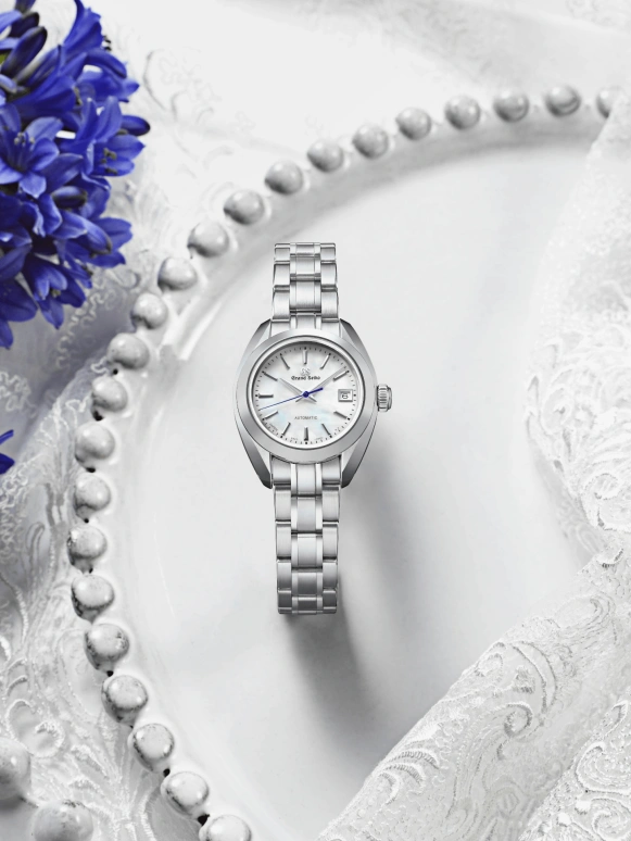 Grand Seiko,Elegance 27.80mm,27.80mm,Stainless Steel,Silver White,Automatic,Day,In-house Caliber,STGK009G