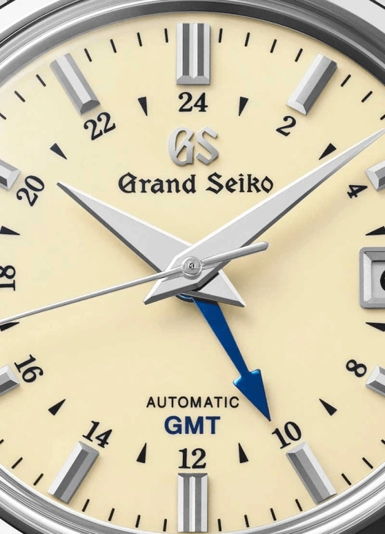 Grand Seiko,Elegance 39.50mm,39.50mm,Stainless Steel,Beige,Automatic,Day,Dule Time,Anti-magnetic,SBGM221G