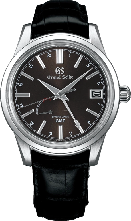Grand Seiko,Spring Drive 40.20mm,40.20mm,Stainless Steel,Black,Spring Drive,Day,Power Reserve Indicator,Dule Time,Anti-magnetic,72hours,In-house Caliber,SBGE227G