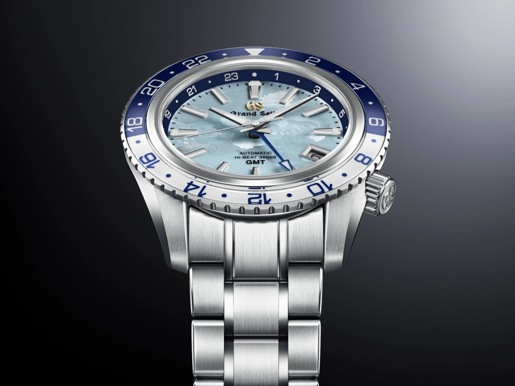 Grand Seiko,Sport 44.20mm,44.20mm,Stainless Steel,Blue,Automatic,Day,Dule Time,SBGJ275G