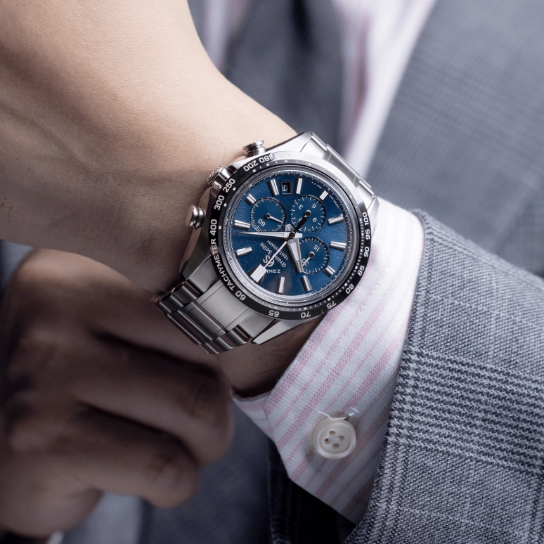 Grand Seiko,Evolution 9 43.20mm,43.20mm,Titanium,Dark Blue,Automatic,Chronograph,Day,Anti-magnetic,SLGC001G