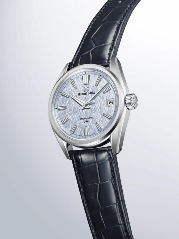 Grand Seiko,Evolution 9 37mm,37mm,Platinum,Blue,Spring Drive,Day,Power Reserve Indicator,Anti-magnetic,SLGB001J