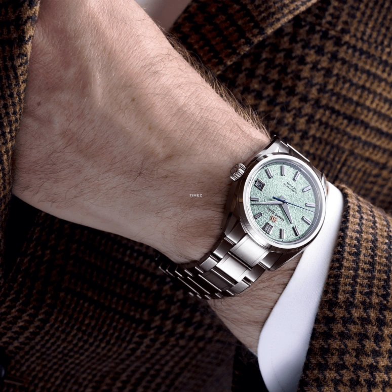 Grand Seiko,Evolution 9 40mm,40mm,Stainless Steel,Green,Automatic,Day,Anti-magnetic,SLGH021G
