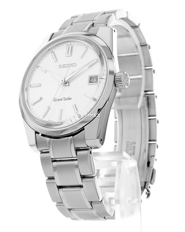 Grand Seiko,Grand Seiko 37.20mm,37.20mm,Stainless Steel,Silver,Quartz,Day,In-house Caliber,SBGV009