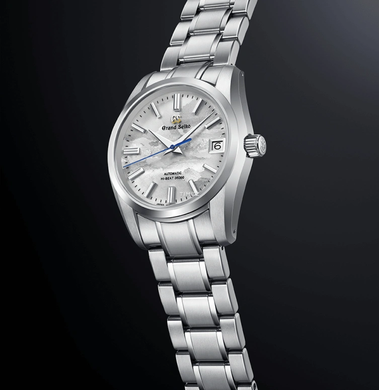 Grand Seiko,Heritage 37mm,37mm,Stainless Steel,Cream,Automatic,Day,55hours,SBGH311G