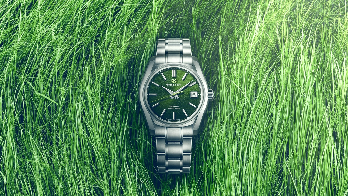 Grand Seiko,Heritage 40mm,40mm,Stainless Steel,Green,Automatic,Day,Anti-magnetic,SBGH351G