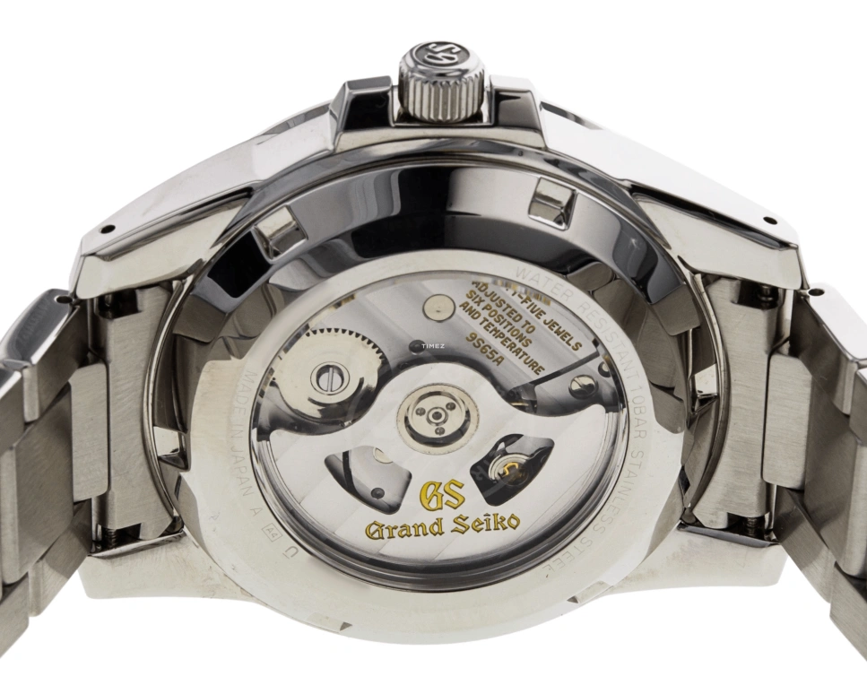 Grand Seiko,Grand Seiko 39.40mm,39.40mm,Stainless Steel,Black,Automatic,Day,In-house Caliber,SBGR057J