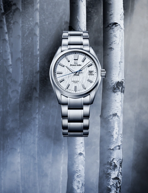 Grand Seiko,Evolution 9 40mm,40mm,Stainless Steel,White,Spring Drive,Day,Anti-magnetic,SLGA009G