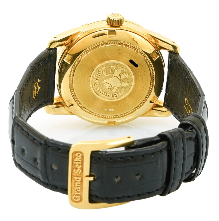 Grand Seiko,Other 35mm,35mm,Stainless Steel,Gold,Automatic,Anti-magnetic,In-house Caliber,SBGR002J