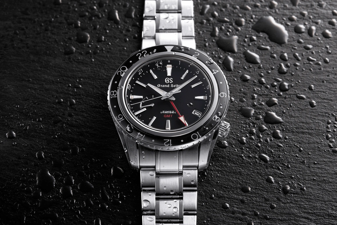 Grand Seiko,Sport 44mm,44mm,Stainless Steel,Black,Spring Drive,Day,Power Reserve Indicator,Dule Time,Anti-magnetic,72hours,In-house Caliber,SBGE201G