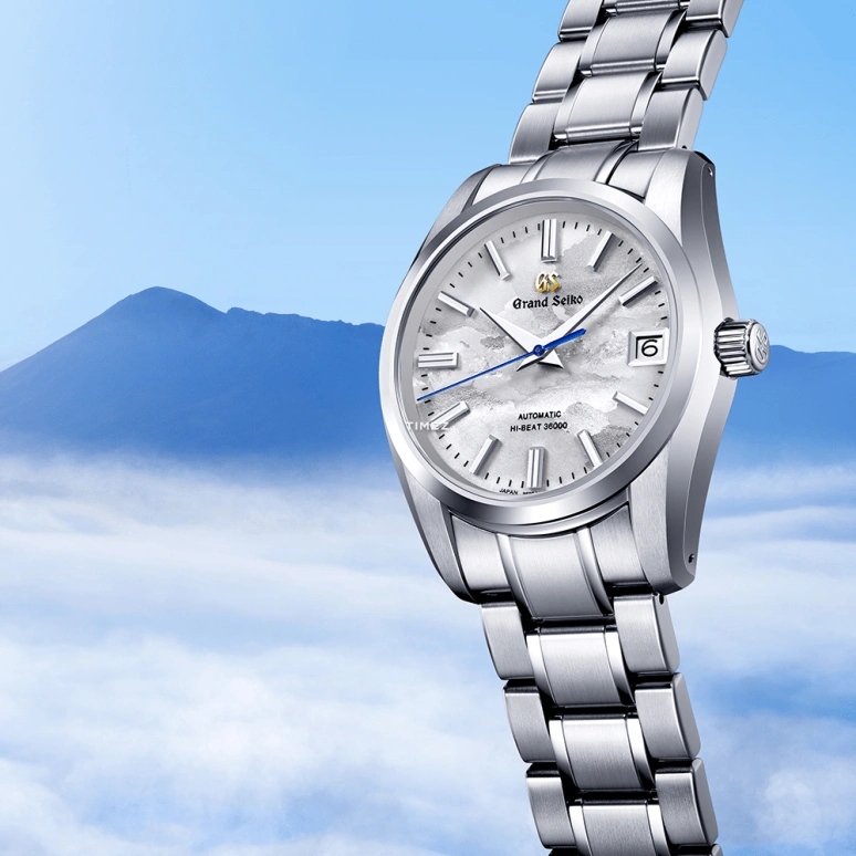 Grand Seiko,Heritage 37mm,37mm,Stainless Steel,Cream,Automatic,Day,55hours,SBGH311G