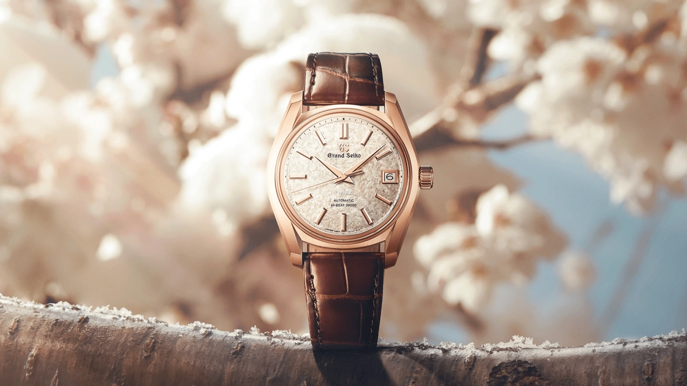 Grand Seiko,Heritage 38mm,38mm,Rose Gold,Automatic,Day,Anti-magnetic,SBGH368J