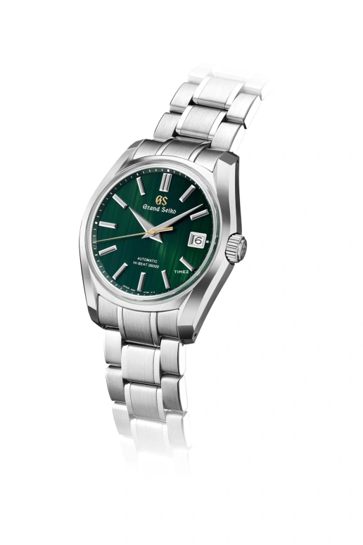 Grand Seiko,Heritage 40mm,40mm,Stainless Steel,Green,Automatic,Day,55hours,SBGH305G