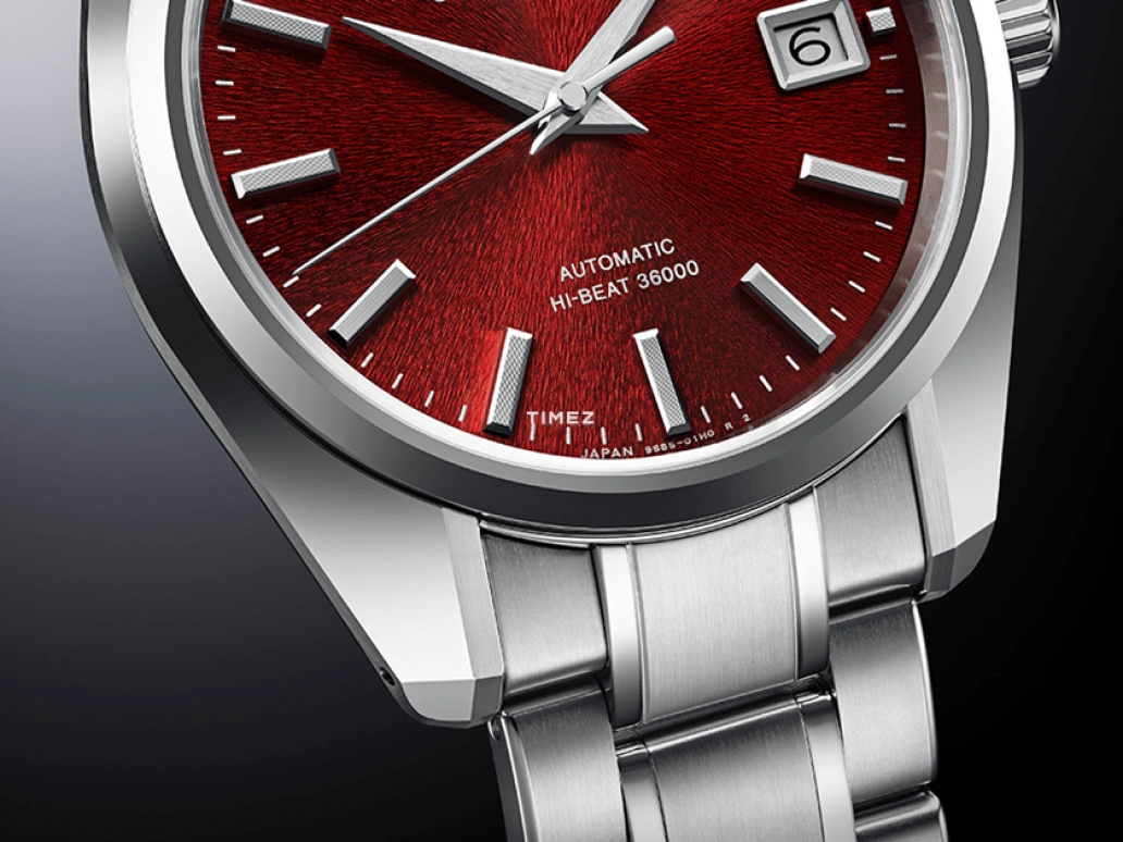 Grand Seiko,Heritage 40mm,40mm,Stainless Steel,Black Gold,Red,Automatic,Day,55hours,SBGH345G