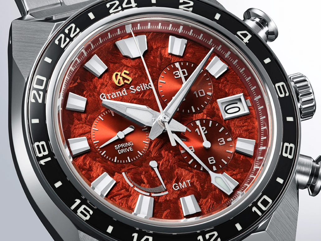 Grand Seiko,Sport 44.50mm,44.50mm,Titanium,Red,Spring Drive,Chronograph,Day,Power Reserve Indicator,Dule Time,72hours,In-house Caliber,SBGC275G