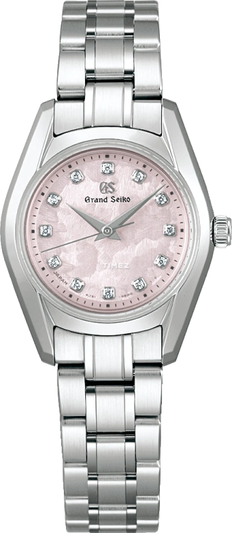 Grand Seiko,Heritage 26mm,26mm,Stainless Steel,Pink Red,Quartz,Anti-magnetic,In-house Caliber,STGF387G
