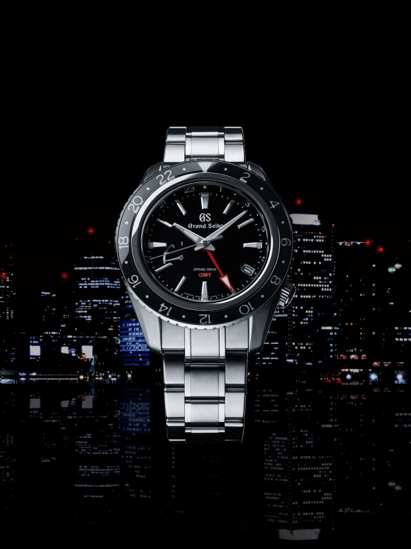 Grand Seiko,Sport 44mm,44mm,Stainless Steel,Black,Spring Drive,Day,Power Reserve Indicator,Dule Time,Anti-magnetic,72hours,In-house Caliber,SBGE201G